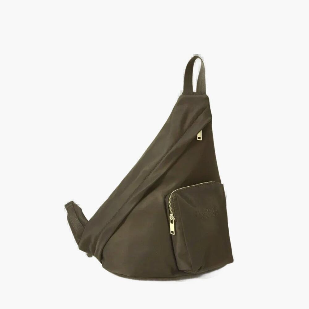 MM6 Maison Margiela Japanese Sling bag Olive Lizard